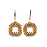 Open Square Earrings