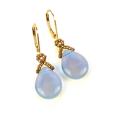 Czech Glass Dangle Earrings