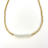 Rainbow Moonstone Necklace