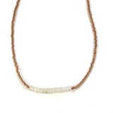 Rainbow Moonstone Necklace
