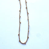 Super Minimalist Necklace (long version)