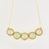 Chalcedony Statement Necklace