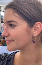 Czech Glass Color Pop Earrings