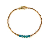 Boho Gemstone Bracelet