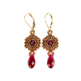 Hexagon Briolette Earrings