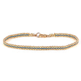 Two-tone Minimalist Miyuki Bracelet