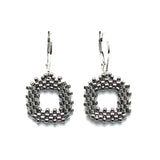 Open Square Earrings