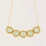 Chalcedony Statement Necklace