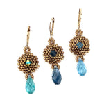 Hexagon Briolette Earrings