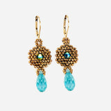 Hexagon Briolette Earrings