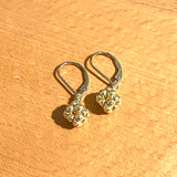 Czech Glass Cube Earrings and/or Pendant