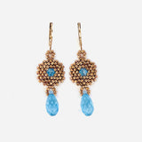 Hexagon Briolette Earrings