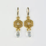 Hexagon Briolette Earrings