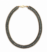Flat Spiral Necklace
