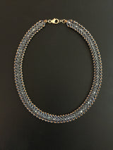 Flat Spiral Necklace