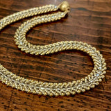 Flat Spiral Necklace