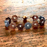 Hexagon Tri-Tone Bracelet