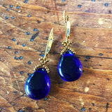 Czech Glass Dangle Earrings