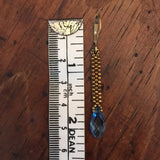 Classic Crystal Column Earrings