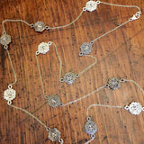 Hexagon Station Necklace