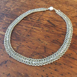 Classic Flat Spiral Necklace