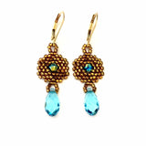Hexagon Briolette Earrings