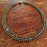 Flat Spiral Necklace