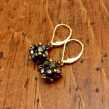 Czech Glass Cube Earrings and/or Pendant