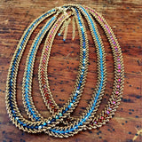 Flat Spiral Necklace