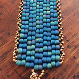 Cuff Bracelet - Two Tone