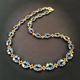 Rainbow Metallic Necklace