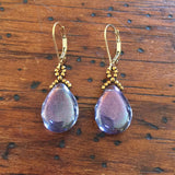 Czech Glass Dangle Earrings