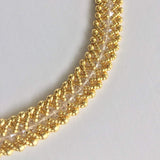 Flat Spiral Necklace