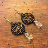 Circle Game Briolette Earrings