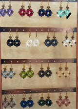 Czech Glass Color Pop Earrings