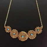 Circle Game Graduated Necklace