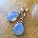 Czech Glass Dangle Earrings