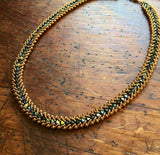 Flat Spiral Necklace