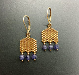 Beaded Gemstone Earrings