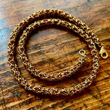 Fine Beaded Round Chain