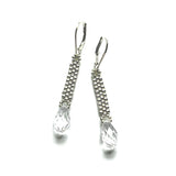 Crystal Column Earrings
