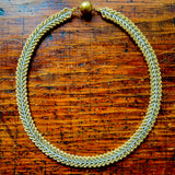 Classic Flat Spiral Necklace