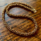 Fine Beaded Round Chain