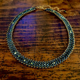 Flat Spiral Necklace