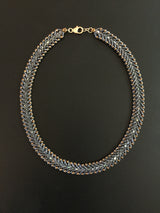 Flat Spiral Necklace