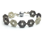 Hexagon Tri-Tone Bracelet