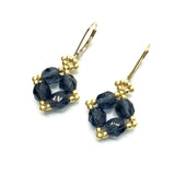 Czech Glass "Diamond" Earrings