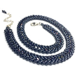 Flat Spiral Necklace