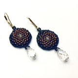 Circle Game Briolette Earrings