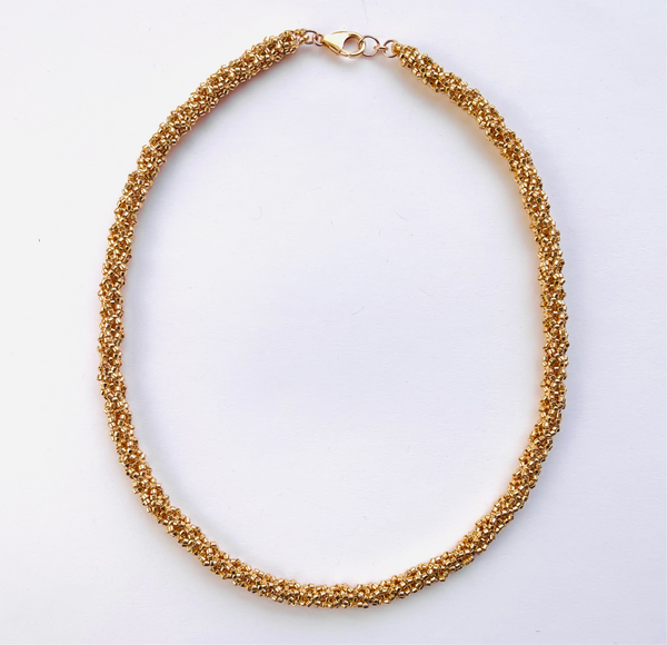 Fine Beaded Round Chain